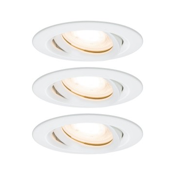 Inbouwspot paulmann nova 3set 92898 wwwlamp123nl