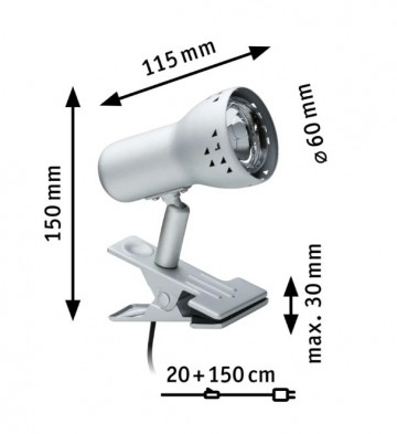 Klemlamp paulmann gryps 99825  wwwlamp123nl1