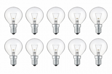 Kogellamp 10 stuks helder e14 wwwlamp123nl