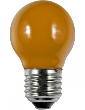 Led kogellamp oranje e27 wwwlamp123nl