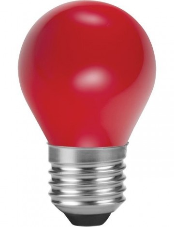 Led kogellamp rood e27 wwwlamp123nl