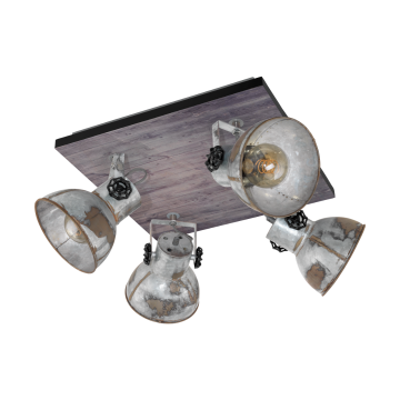 Opbouwspot eglo barnstaple 49653 wwwlamp123nl