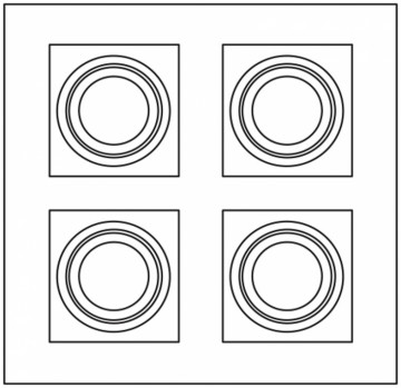 Opbouwspot Eglo Loke 1 91355