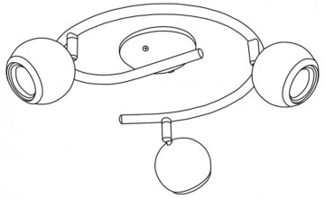 Opbouwspot Eglo Spots Bimeda 31003