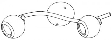 Opbouwspot Eglo Spots Bimeda 31006