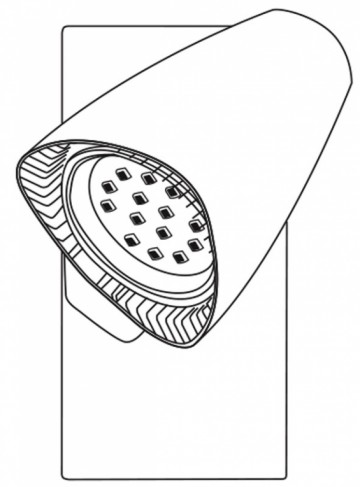 Opbouwspot Eglo Spots Corbera 93672