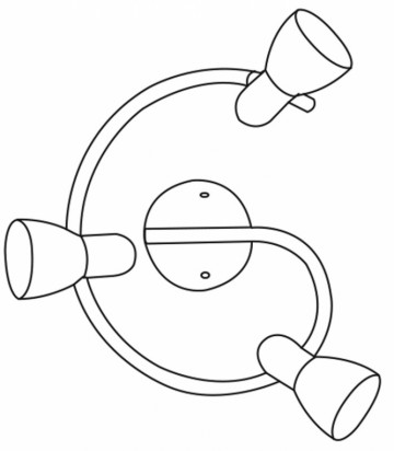 Opbouwspot Eglo Spots Dakar 1 88475