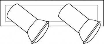 Opbouwspot Eglo Spots Rotello 90915