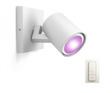 Opbouwspot hue runner metdimmer witengekleurdlicht 530903112 wwwlamp123nl