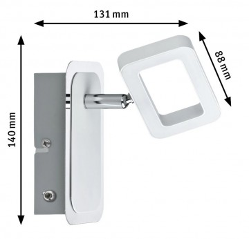 Opbouwspot paulmann frame 66638 wwwlamp123nl1