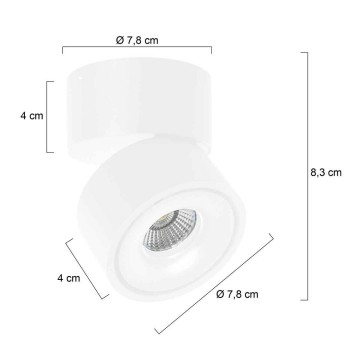 Opbouwspot steinhauer fez 2673w wwwlamp123nl7