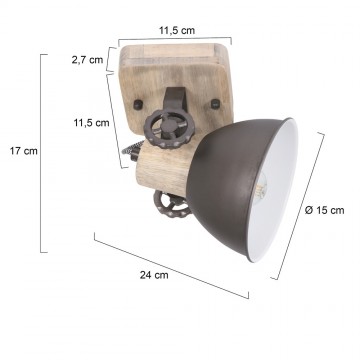 Opbouwspot steinhauer gearwood 7968a wwwlamp123nl5