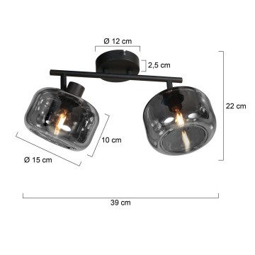 Opbouwspot steinhauer tenebris 4209zw wwwlamp123nl7