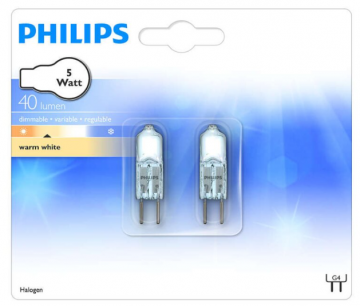 Philips halogeen gu4 5w wwwlamp123nl