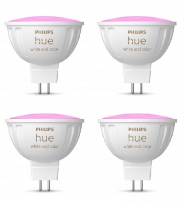 Philips hue gu53 wit en gekleurd licht 4x wwwlamp123nl