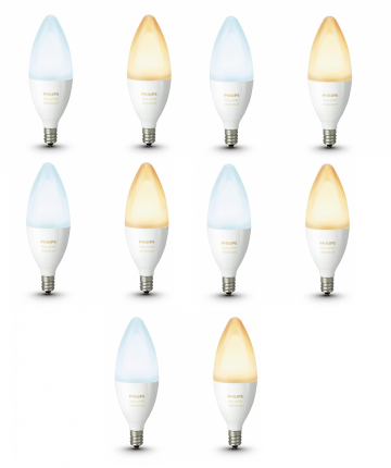 Philips hue whiteambiance kaars 10pack 929001301401 wwwlamp123nl