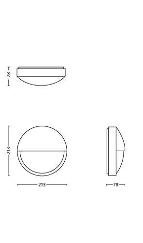 Wandlamp Philips Outdoor myGarden Capricorn 164559316