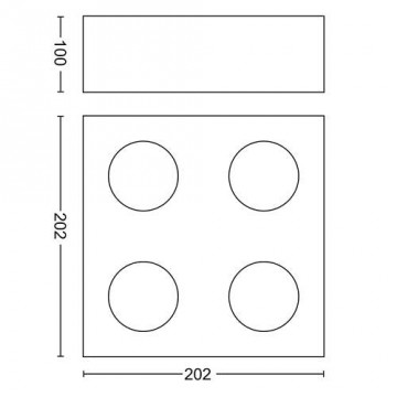 Philips opbouwspot myliving box 5049431p0 wwwlamp123nl4