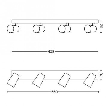 Philips opbouwspot myliving paisley 5057431pn wwwlamp123nl4