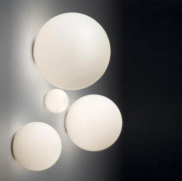 Plafond-/wandlamp Artemide Dioscuri Parete/Soffitto 35
