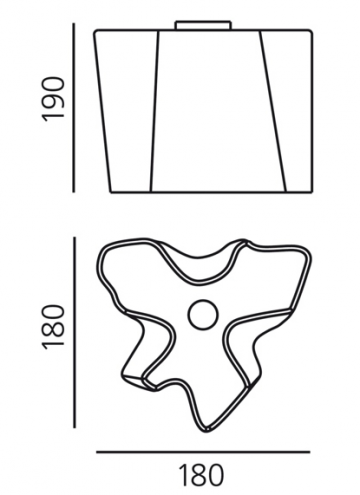 Plafondlamp Artemide Logico Soffitto Micro Singola