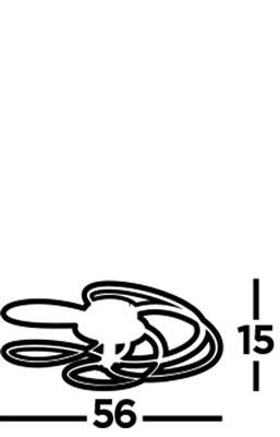 Plafondlamp searchlight bardot 7055 5cc wwwlamp123nl3