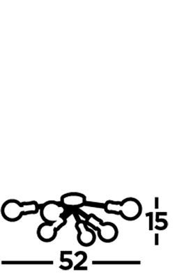 Plafondlamp searchlight dance 45201 6bk wwwlamp123nl3