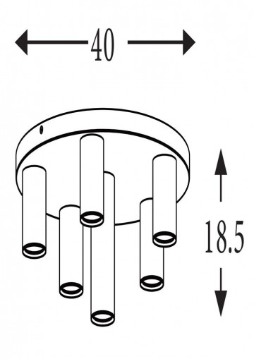 Plafondlamp searchlight tubes 50570 6bk wwwlamp123nl4