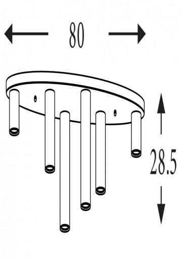 Plafondlamp searchlight tubes 50571 6bk wwwlamp123nl5
