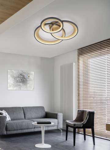 Plafondlamp trio granada 673890232 lamp123nl4