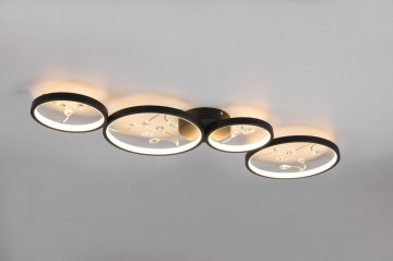 Plafondlamp trio groovy 642110432 wwwlamp123nl