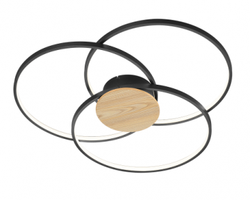 Plafondlamp trio irvine 673210332 lamp123nl1