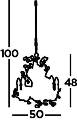 Searchlight hanglamp almandite 2495 5cr wwwlamp123nl2