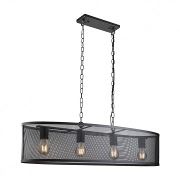 Searchlight hanglamp fishnet 2484 4bk wwwlamp123nl
