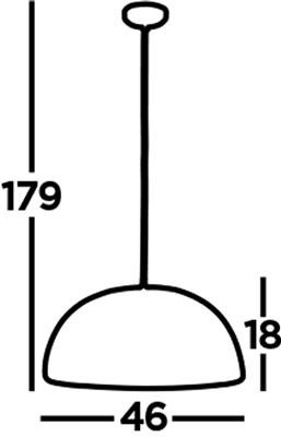Searchlight hanglamp honeycomb 6841bgo lamp123nl2