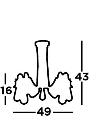 Searchlight hanglamp olivia 1065 5ss lamp123nl4