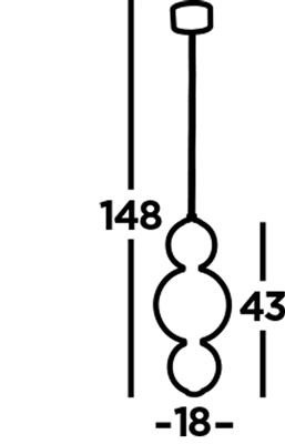 Searchlight hanglamp snowball 51022 3cc wwwlamp123nl4