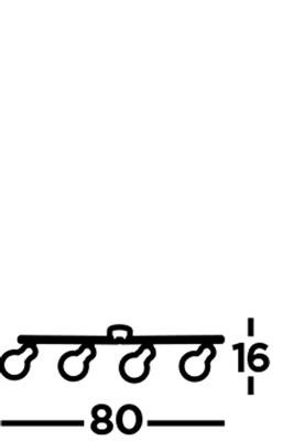 Searchlight opbouwspot dance 45202 4bk wwwlamp123nl4