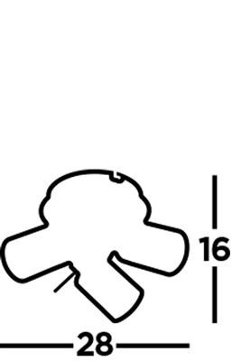 Searchlight opbouwspot samson 6603bk wwwlamp123nl4