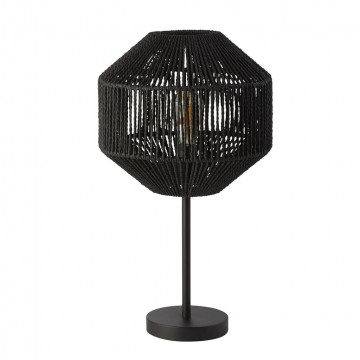 Searchlight tafellamp wicker eu11201 1bk lamp123nl1