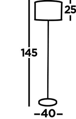 Searchlight vloerlamp fishnet eu2832 2bk lamp123nl2