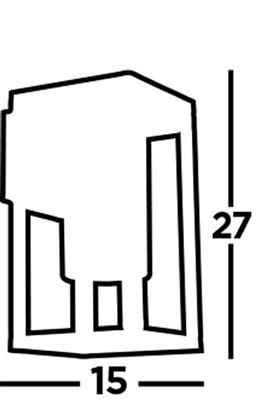 Searchlight wandlamp atlanta 28731bk wwwlamp123nl4