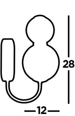 Searchlight wandlamp snowball 51022 2cc wwwlamp123nl4