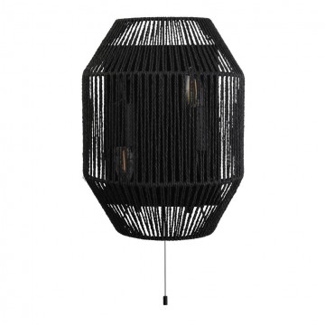 Searchlight wandlamp wicker 11201 2bk wwwlamp123nl