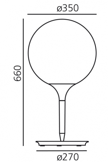 Tafellamp Artemide Castore 35 Tavolo