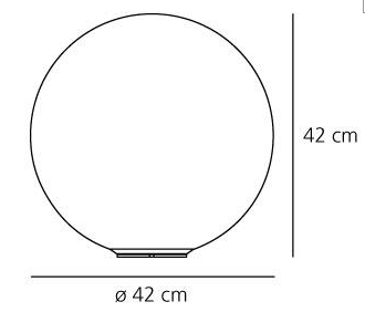 Tafellamp Artemide Dioscuri Tavolo 42