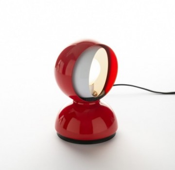 Tafellamp artemide eclisse rood 0028030a wwwlamp123nl