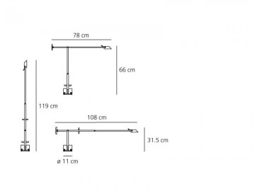 Tafellamp Artemide Tizio LED