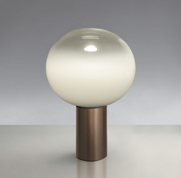 Tafellamp laguna 26 brons wwwlamp123nl