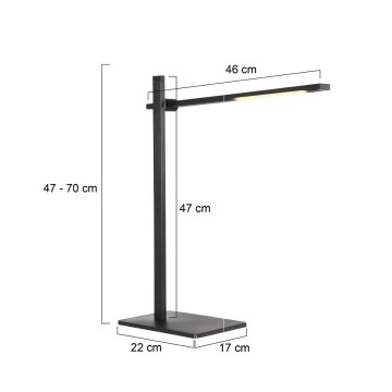 Tafellamp steinhauer mexlite stekk 2689zw wwwlamp123nl2